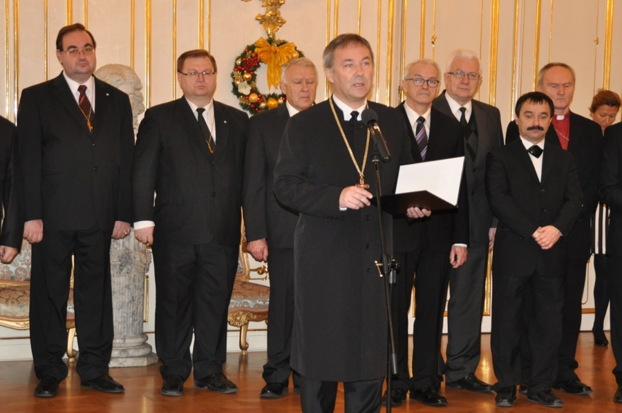 Der Präsident der Slowakischen Republik empfing die Vertreter der Kirchen