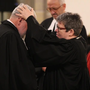 Verabschiedung mit dem Regionalbischof Diethard Kamm